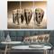 Designart - Walking Herd of Elephants - Animal Canvas Wall Art